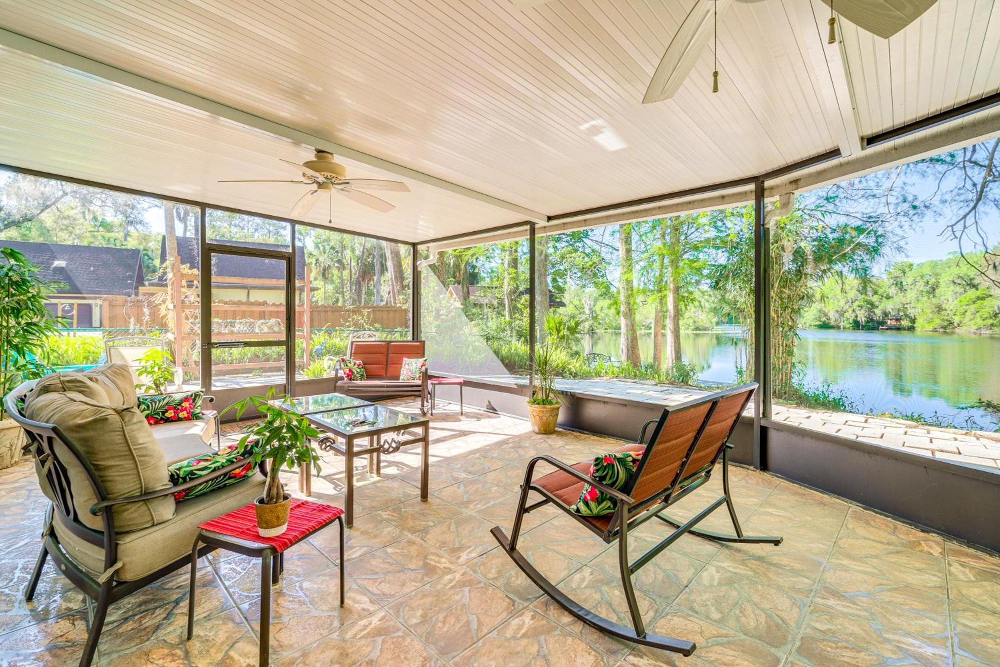 Waterfront Dunnellon Home With Private Dock And Lanai! Buitenkant foto